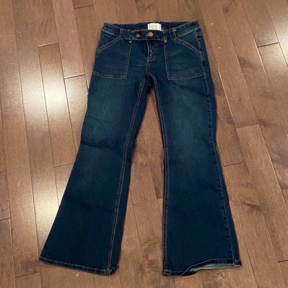 BDG Dark Blue Flare Jeans